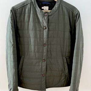 Bridge & Burn Green Quilted Jacket